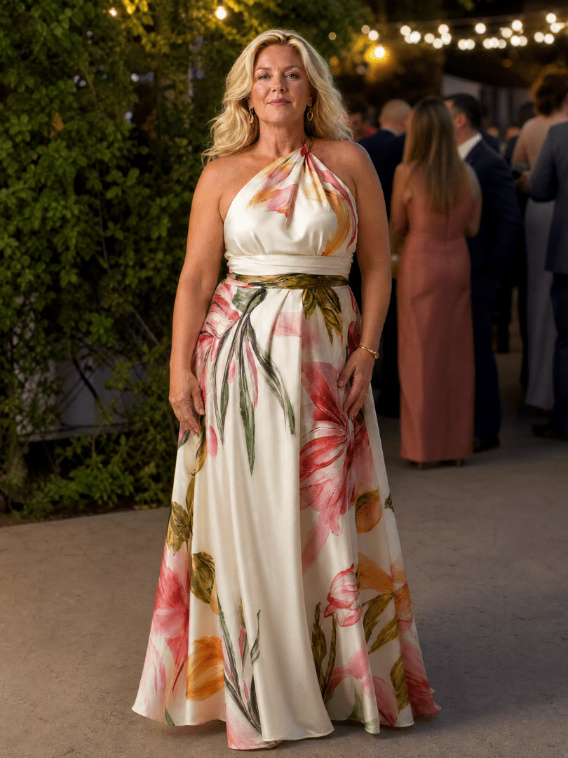 Amiel | Robe Maxi Légère à Fleurs