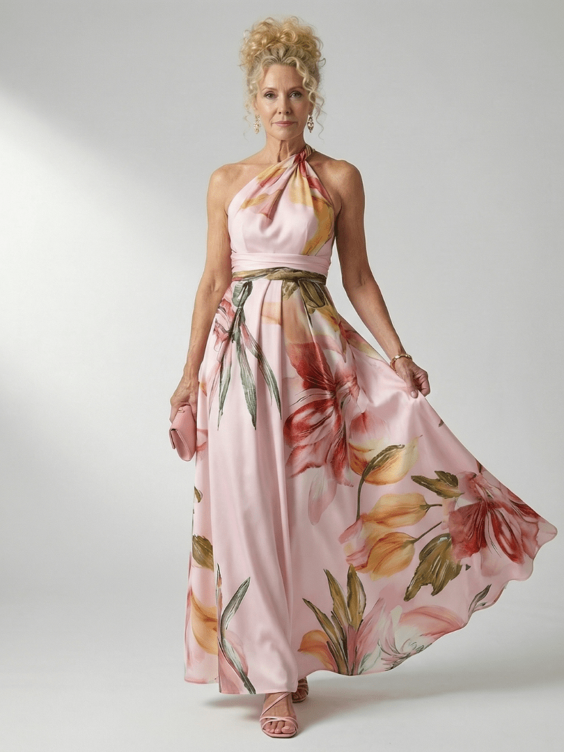Amiel | Robe Maxi Légère à Fleurs