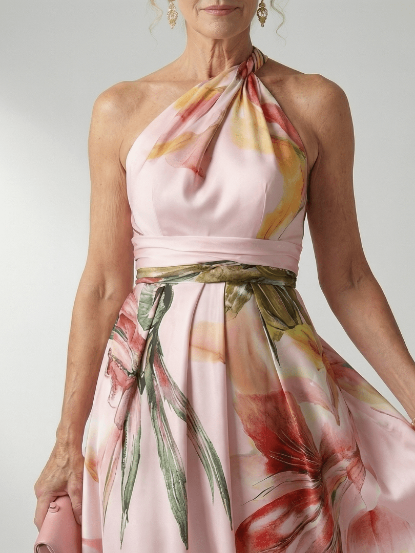 Amiel | Robe Maxi Légère à Fleurs