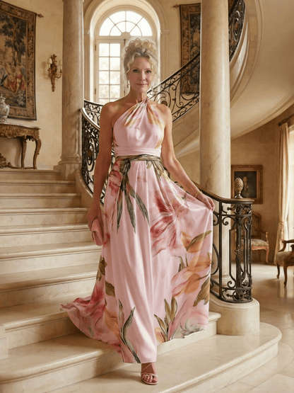 Amiel | Robe Maxi Légère à Fleurs
