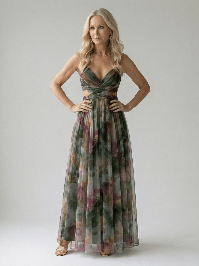 Isel | Robe Maxi Enveloppante Douce