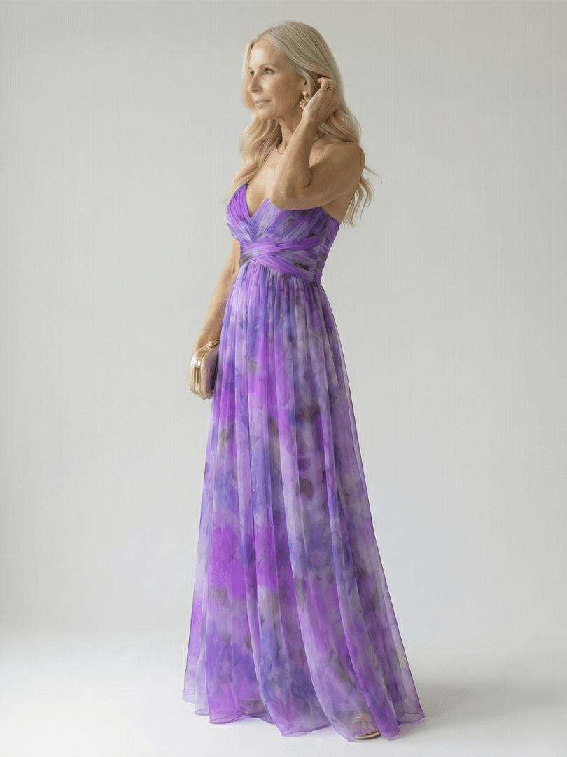 Isel | Robe Maxi Enveloppante Douce