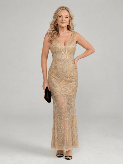 Sirea | Robe Midi à Paillettes