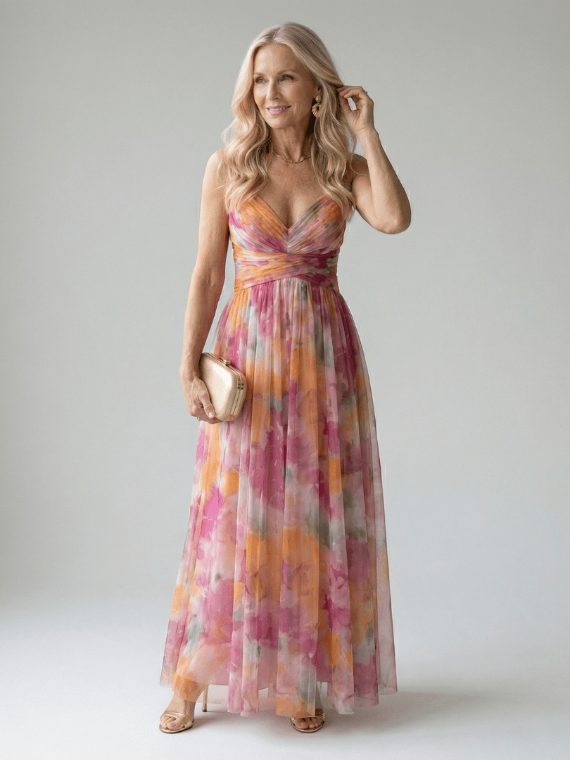 Isel | Robe Maxi Enveloppante Douce