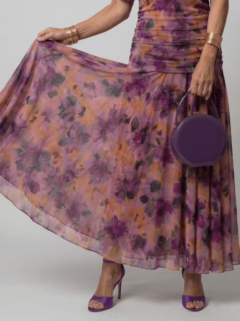 Calen | Robe Midi Fluide à Épaules Dénudées