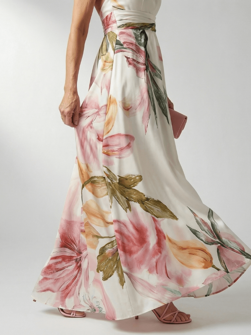 Amiel | Robe Maxi Légère à Fleurs