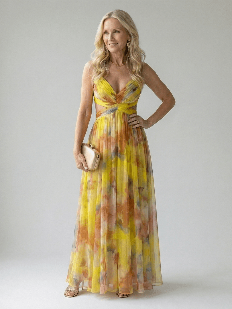 Isel | Robe Maxi Enveloppante Douce