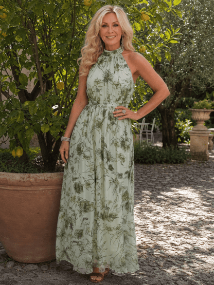 Guinevere | Robe Midi à Imprimé Floral
