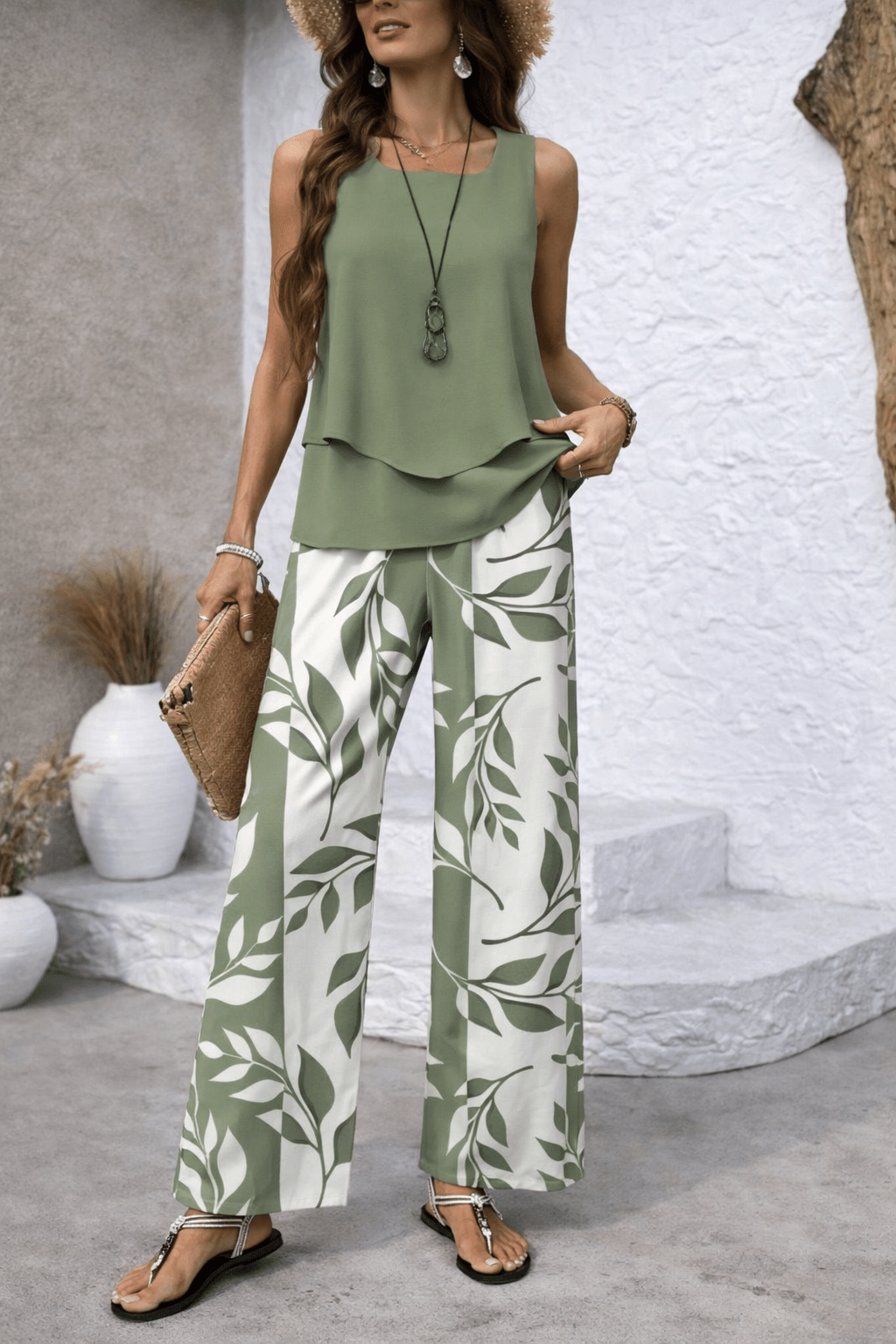 ELOWYNZA | ENSEMBLE BRISE BOTANIQUE